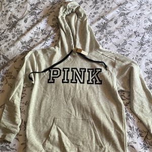 PINK hoodie sweater BNWT size XS